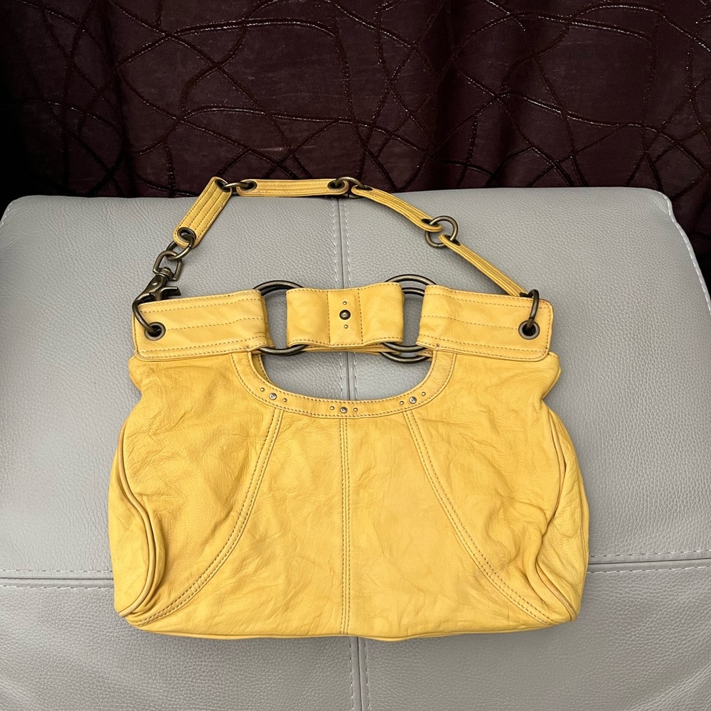 Hayden Harnett Yellow Shoulder Purse